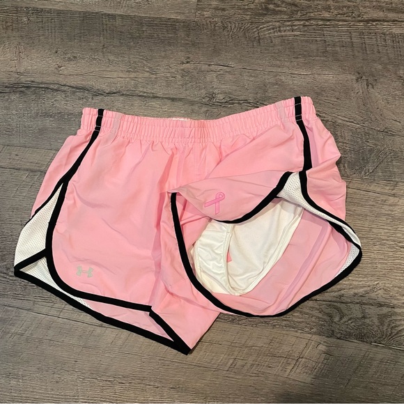 Breast Cancer Awareness Baby Pink Running Shorts - Picture 4 of 8